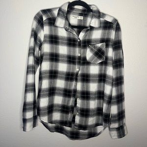 Abercombie kids flannel size 15/16 girls